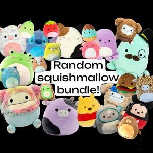 Squishmallow Plush Toy Bundle